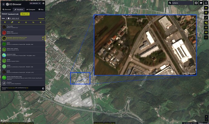 SkySat vs Sentinel2